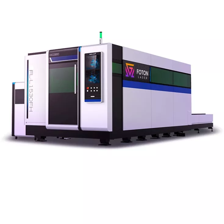 FL-L2060FH-8000-Raycus Станок лазерной резки с ЧПУ для листового металла с кабинетной защитой