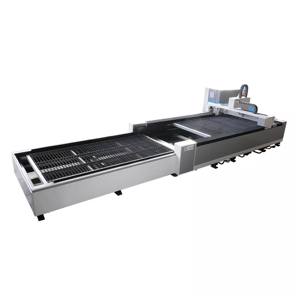 FL-L2040FE-1000-Raycus Бюджетный лазерный станок для резки листового металла со сменным столом